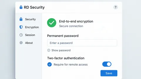 RustDesk端到端加密设置教程：会话加密原理与配置方法